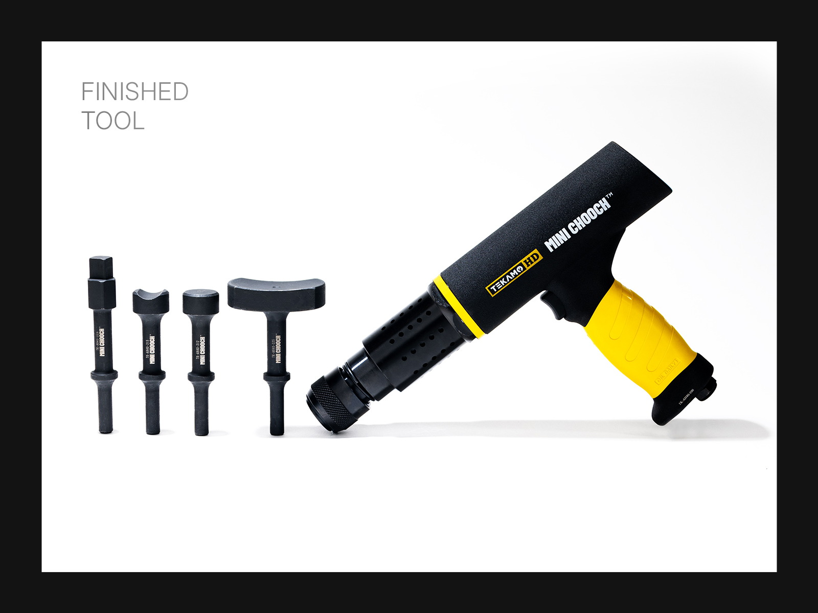Finished Mini Chooch tool and attachments
