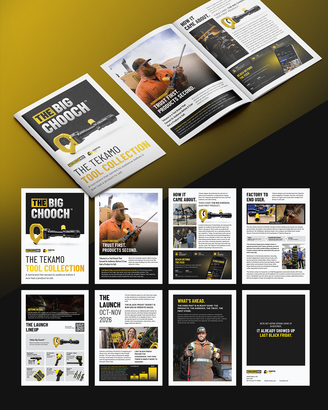 TekamoHD brochure and investor material